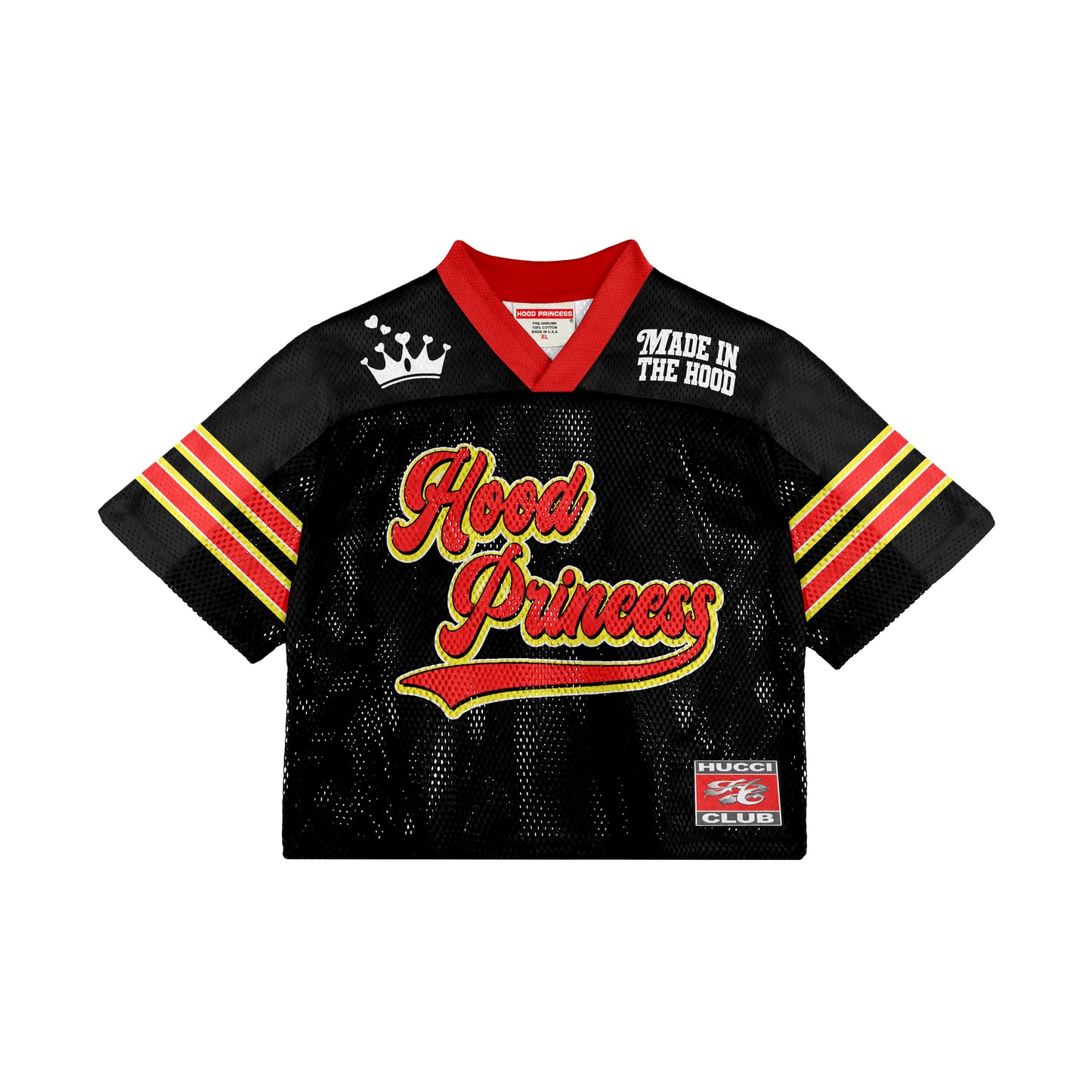 Hood princess jersey black