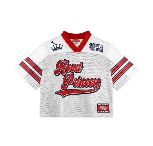Hood princess jersey white