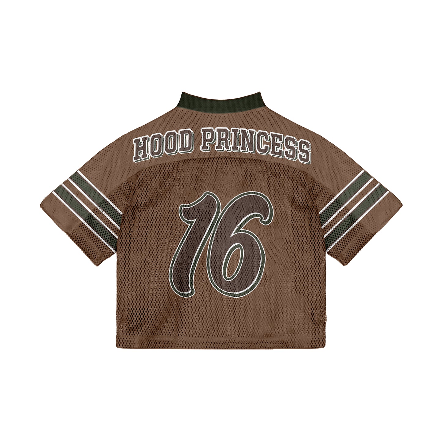 Hood princess jersey brown