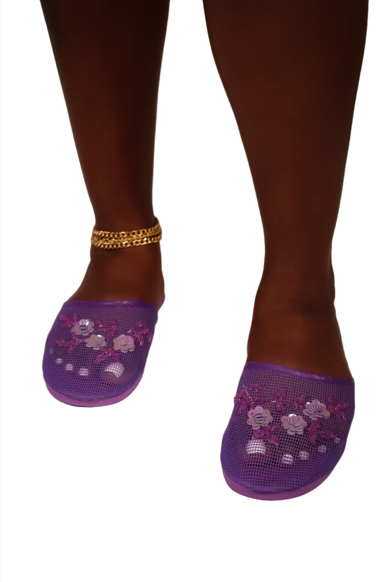 Chinese Slippers Classic Lavender