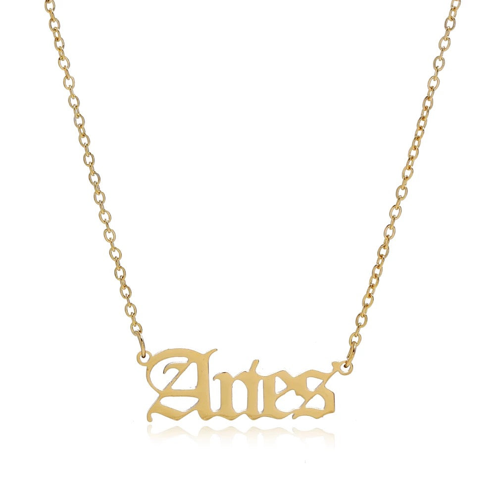 Zodiac Bae Necklace